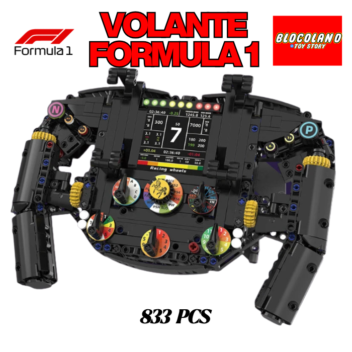 F1 Volante Profissional ( 833 peças )