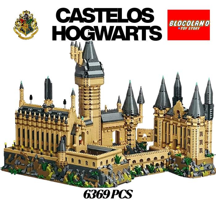 HPCastelo Mágico de Hogwarts Completo ( 6369 peças )