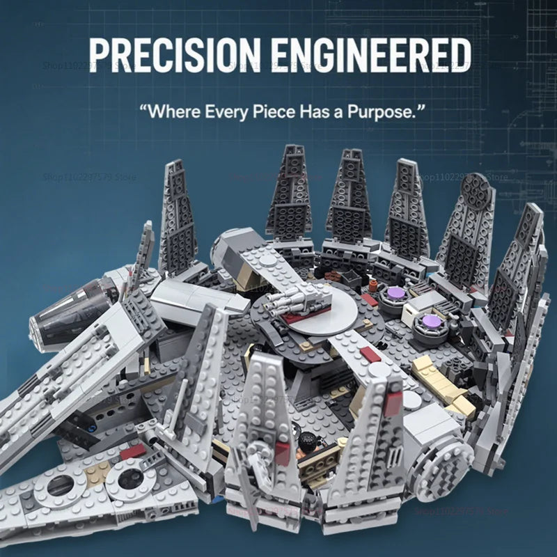 SW Mllennium Falcon ( 1380 peças )