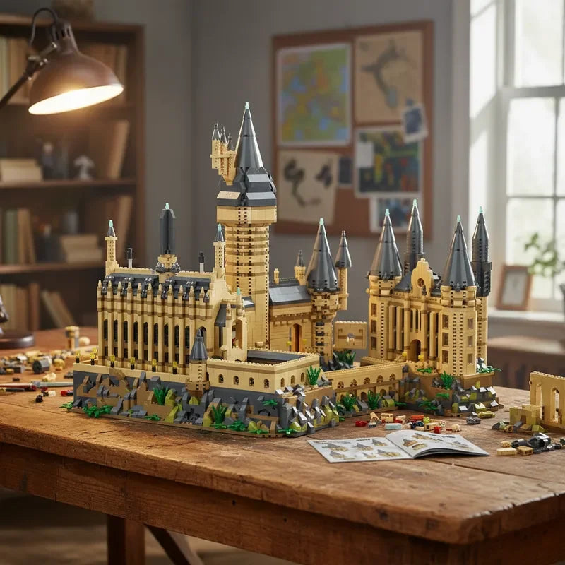 HPCastelo Mágico de Hogwarts Completo ( 6369 peças )