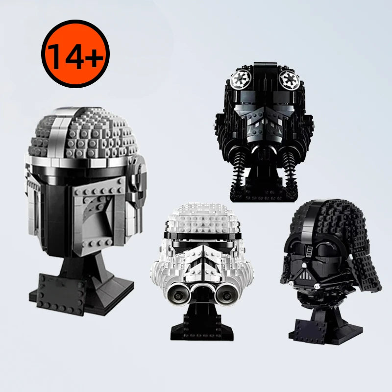 SW Capacete ( DarthVader, Mandaloriano , Storm e Fighter )