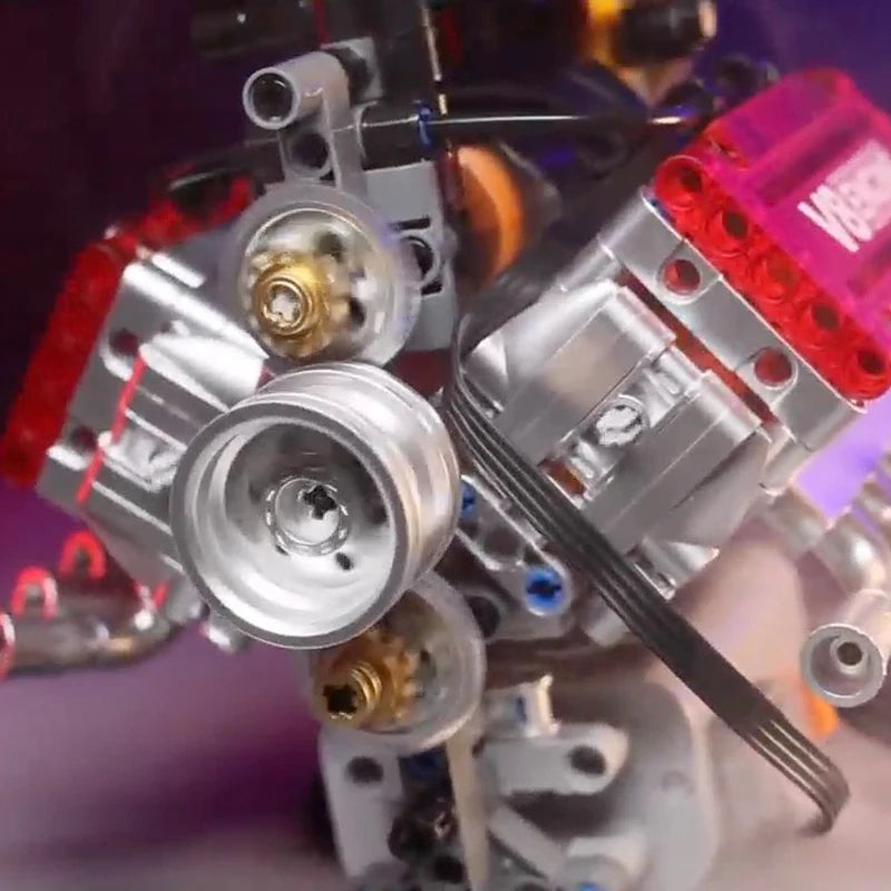 F1 Motor de Carro V8 ( 478 peças )