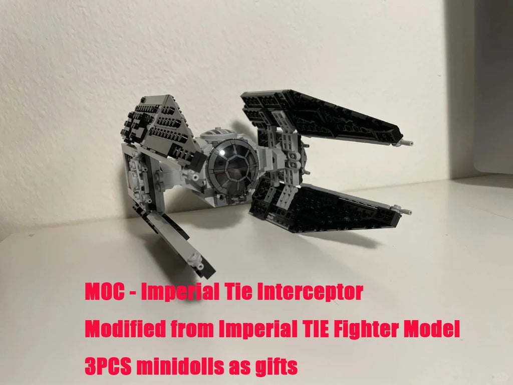 SW TIE MOC  ( 418 peças )