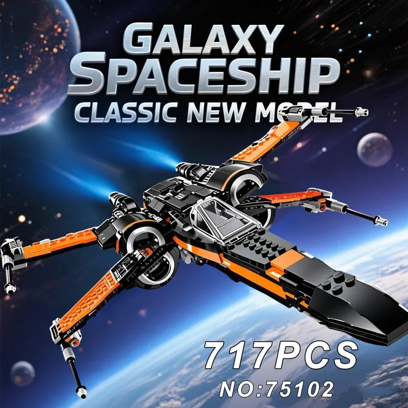 SW X-Wing Fighter Compatible ( 717 peças )