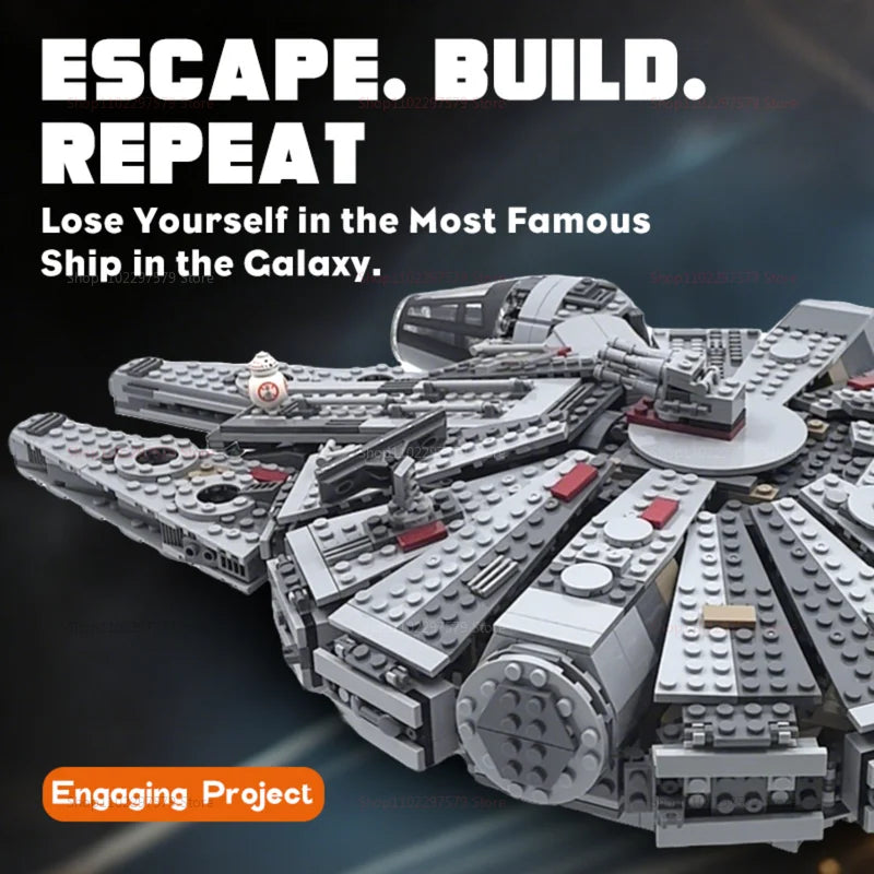 SW Mllennium Falcon ( 1380 peças )