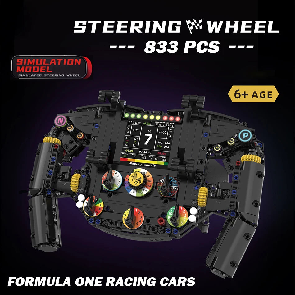 F1 Volante Profissional ( 833 peças )