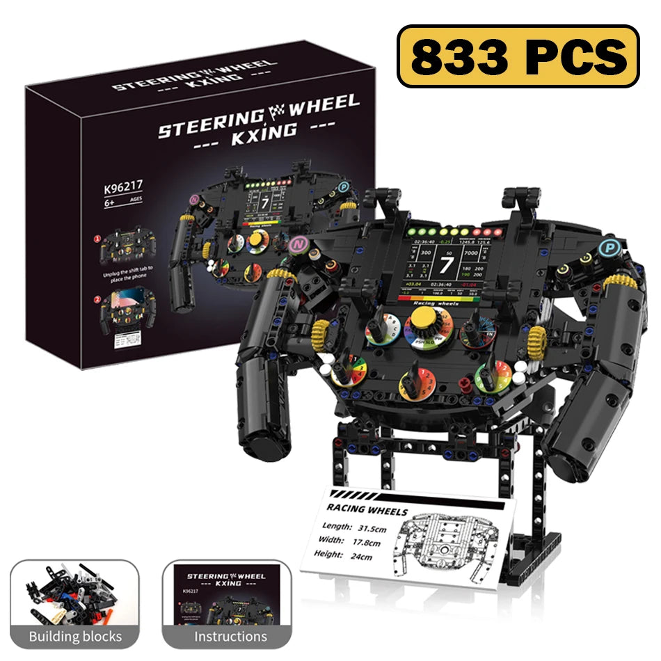 F1 Volante Profissional ( 833 peças )